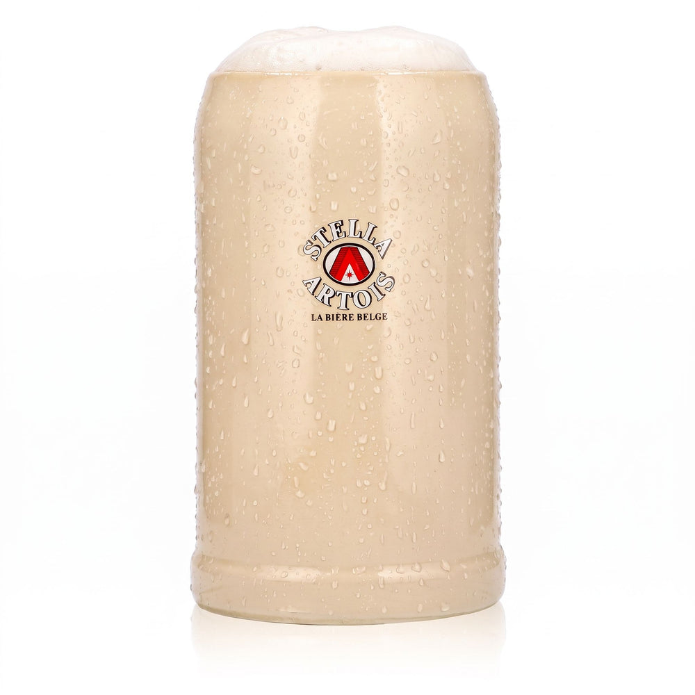 Bicchiere da birra Stella Artois da 1 l, boccale in terracotta