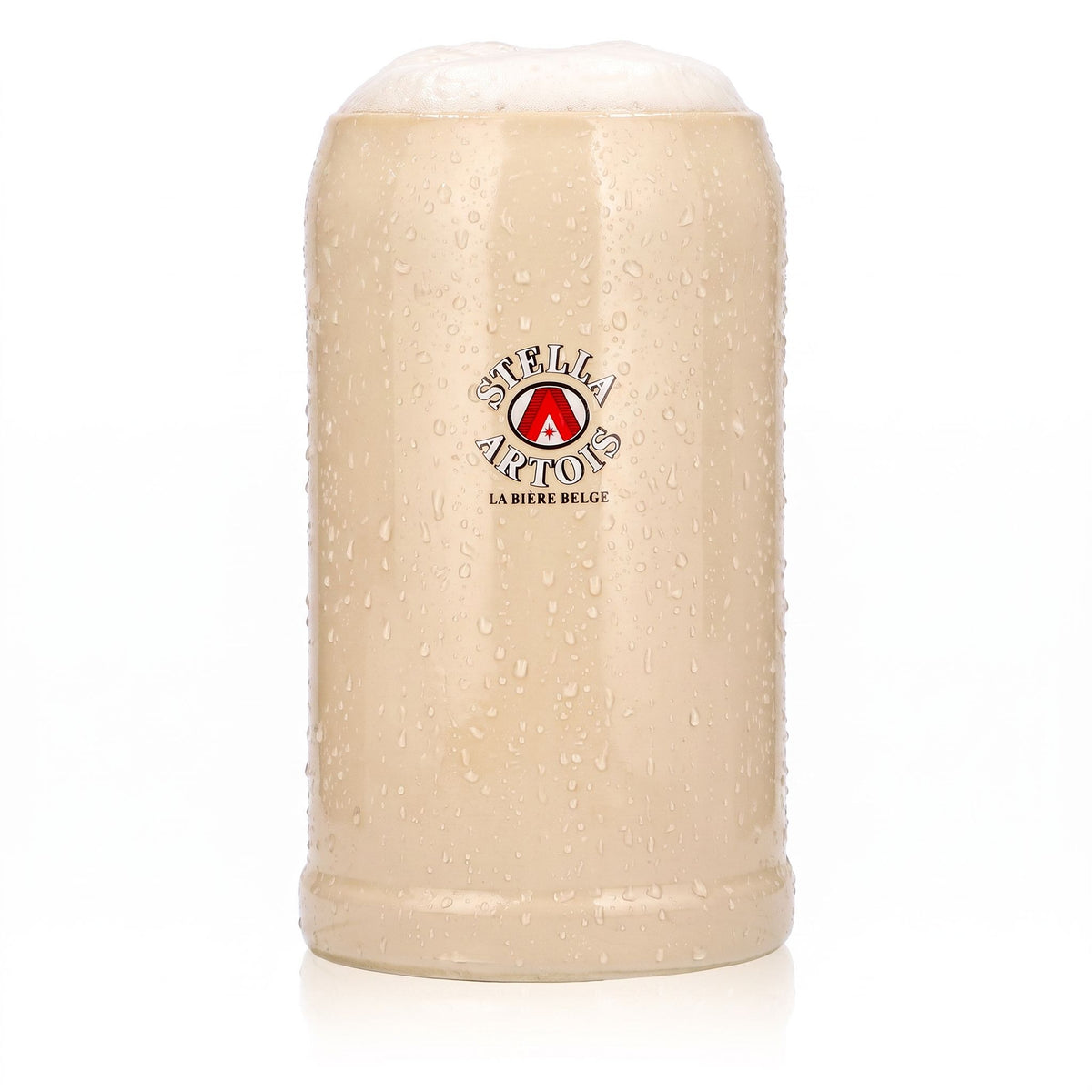Bicchiere da birra Stella Artois da 1 l, boccale in terracotta