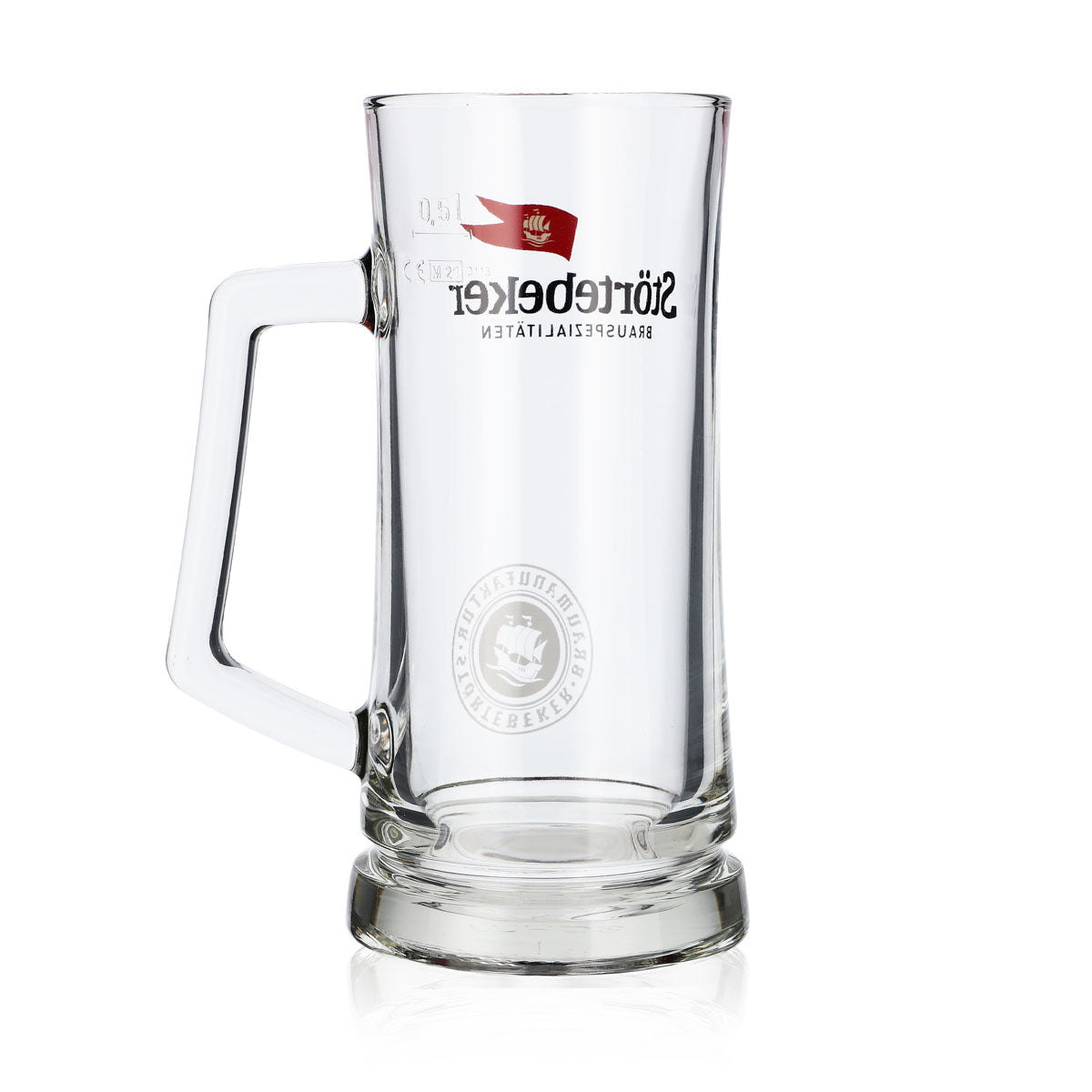 6 bicchieri Störtebeker Koggenseidel da 0,5 l, boccali da birra, bicchieri da birra, birrificio Stralsund – Vista 4