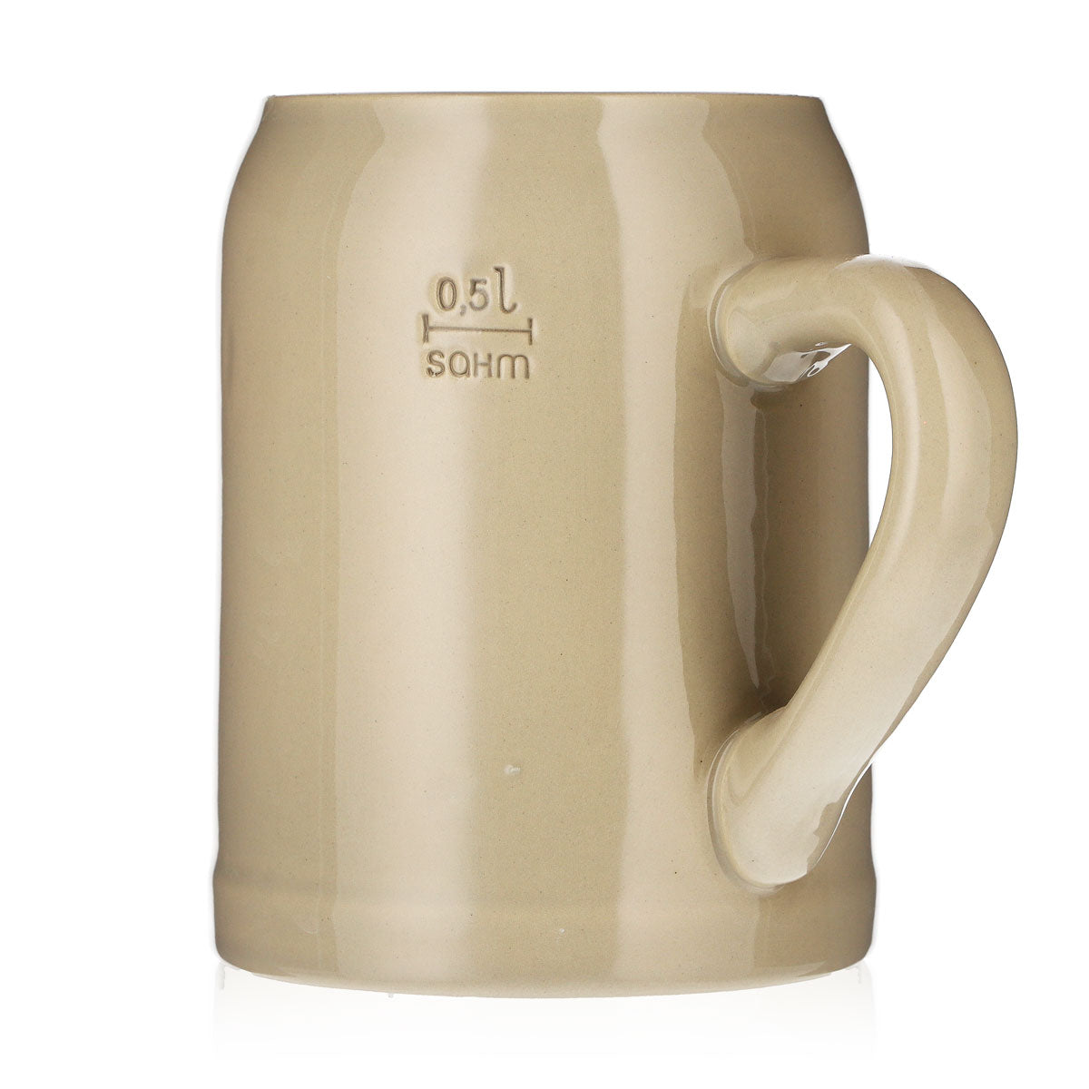 Bicchiere da birra Hofbräu di Stoccarda, 0,5 l, boccale di terracotta – Vista 4