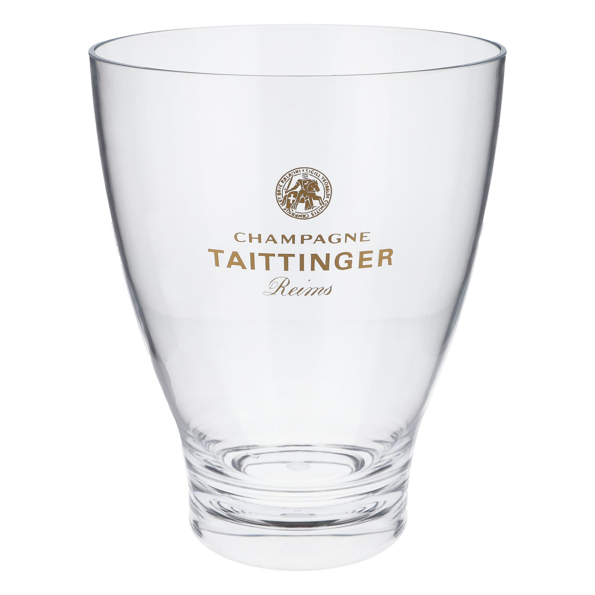 Portabottiglie per champagne Taittinger in plastica trasparente