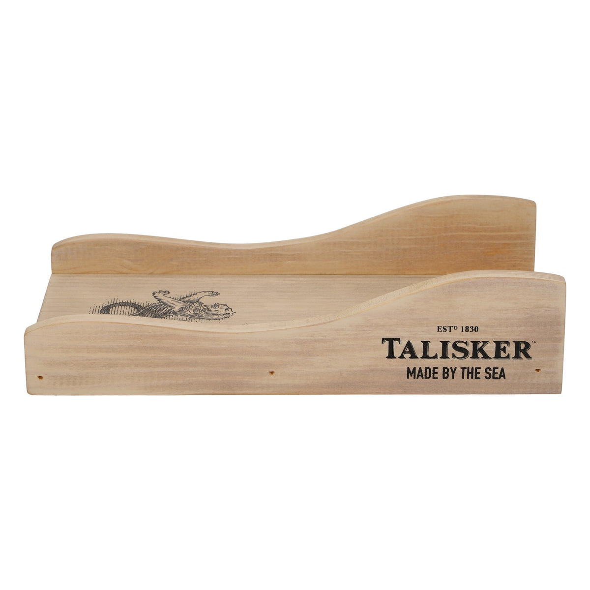 Portabottiglia Talisker in legno pregiato con beccuccio per bottiglie di whisky – Vista 2