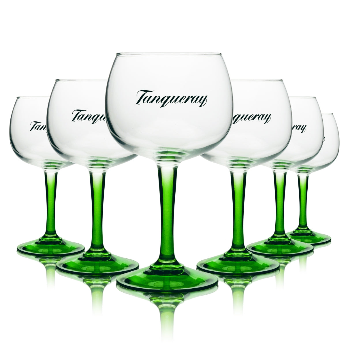 Bicchieri da champagne Tanqueray 0,59 l – Set da 6 bicchieri da gin tonic Copa XXL verdi – Vista 4