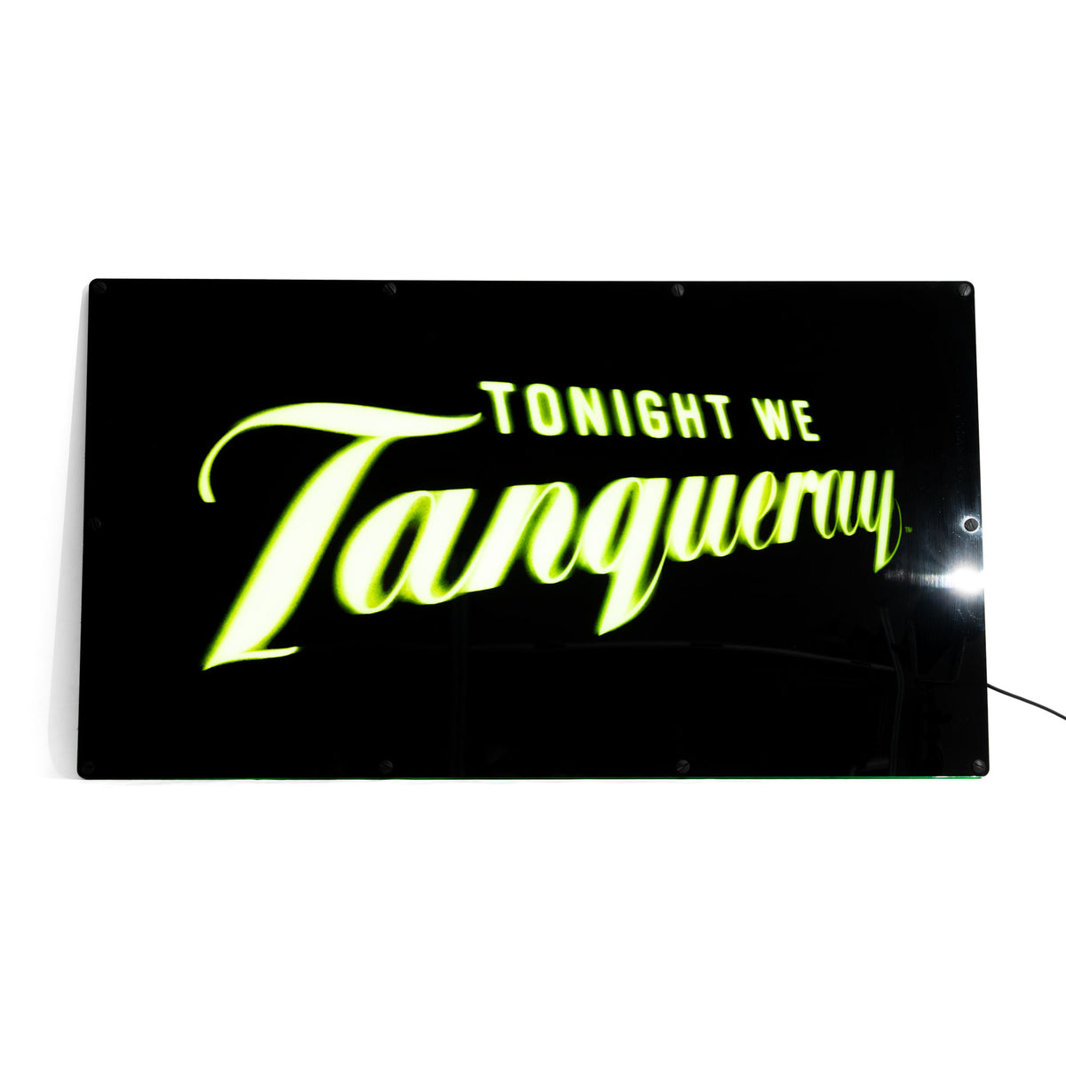 Tanqueray  Gin Insegna luminosa a LED "Tonight" Acrilico – Vista 3