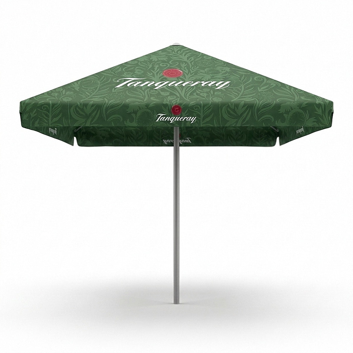 Ombrellone Tanqueray Gin 3x3 m per birreria, ristorante e birreria all’aperto