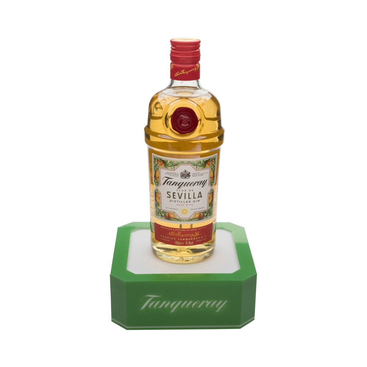 Tanqueray Glorifier Base LED illuminata Espositore per bottiglie Decorativo Gin – Vista 2