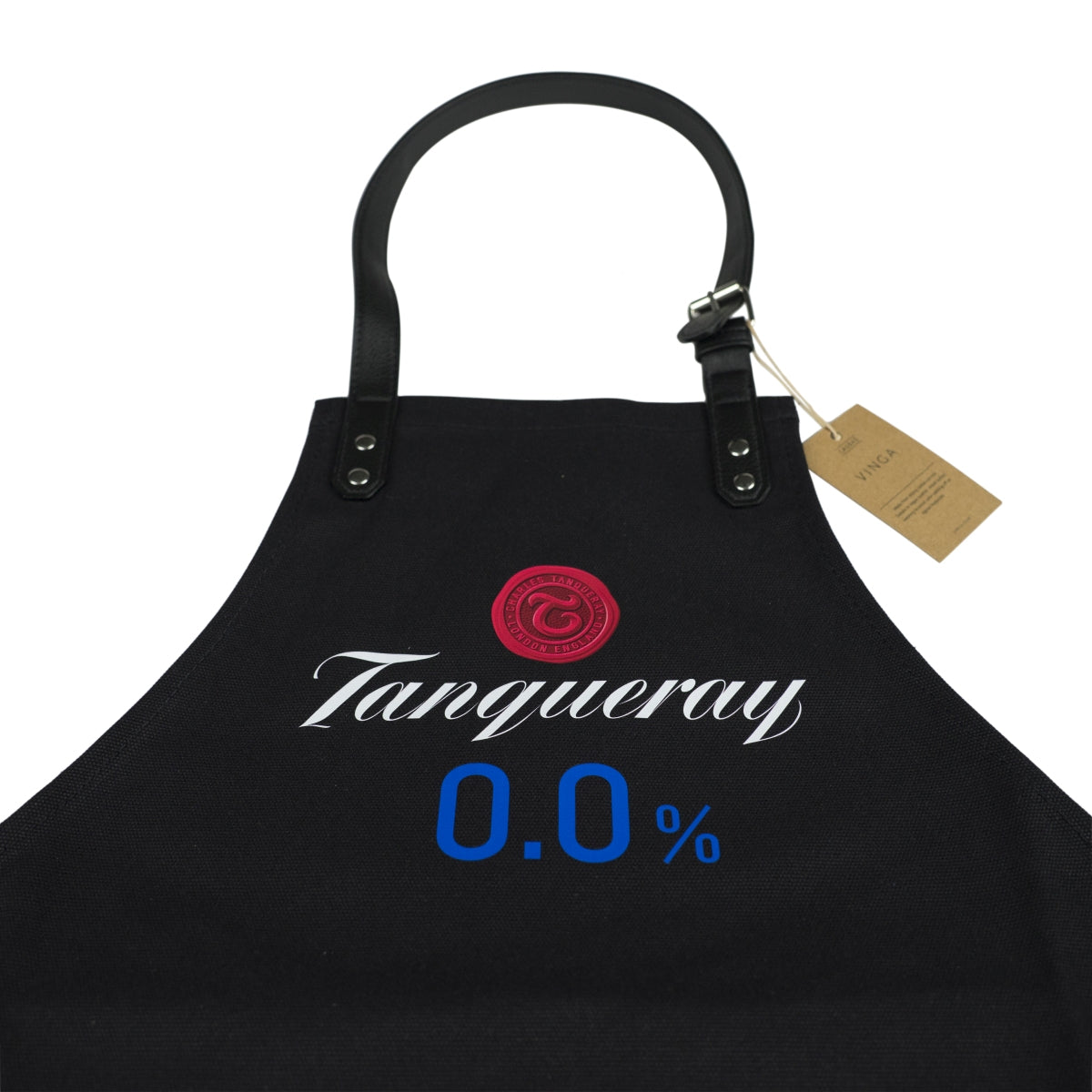 Grembiule da cameriere Tanqueray lungo con tasca e cintura in vita per baristi e camerieri – Vista 2