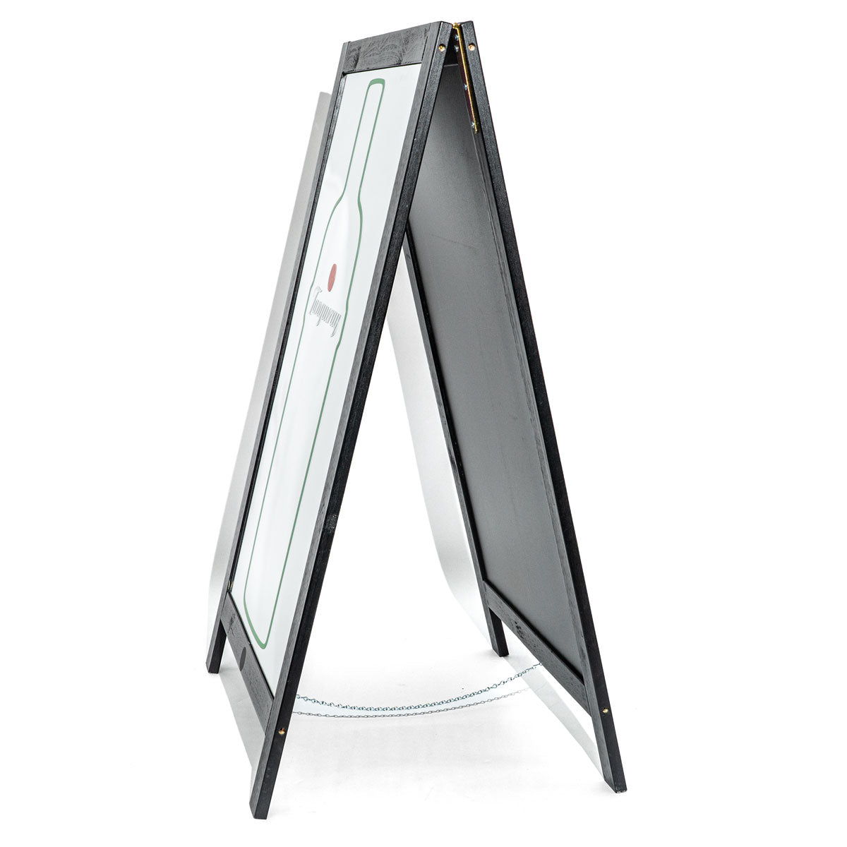 Tanqueray Espositore pubblicitario Lavagna a gesso Espositore pieghevole A Frame Specchio 69x115cm – Vista 2