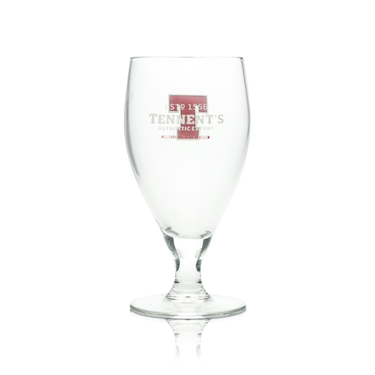 6 bicchieri da birra Tennent's 0,25 l Authentic Export Glasgow bicchieri da pinta Craft – Vista 4