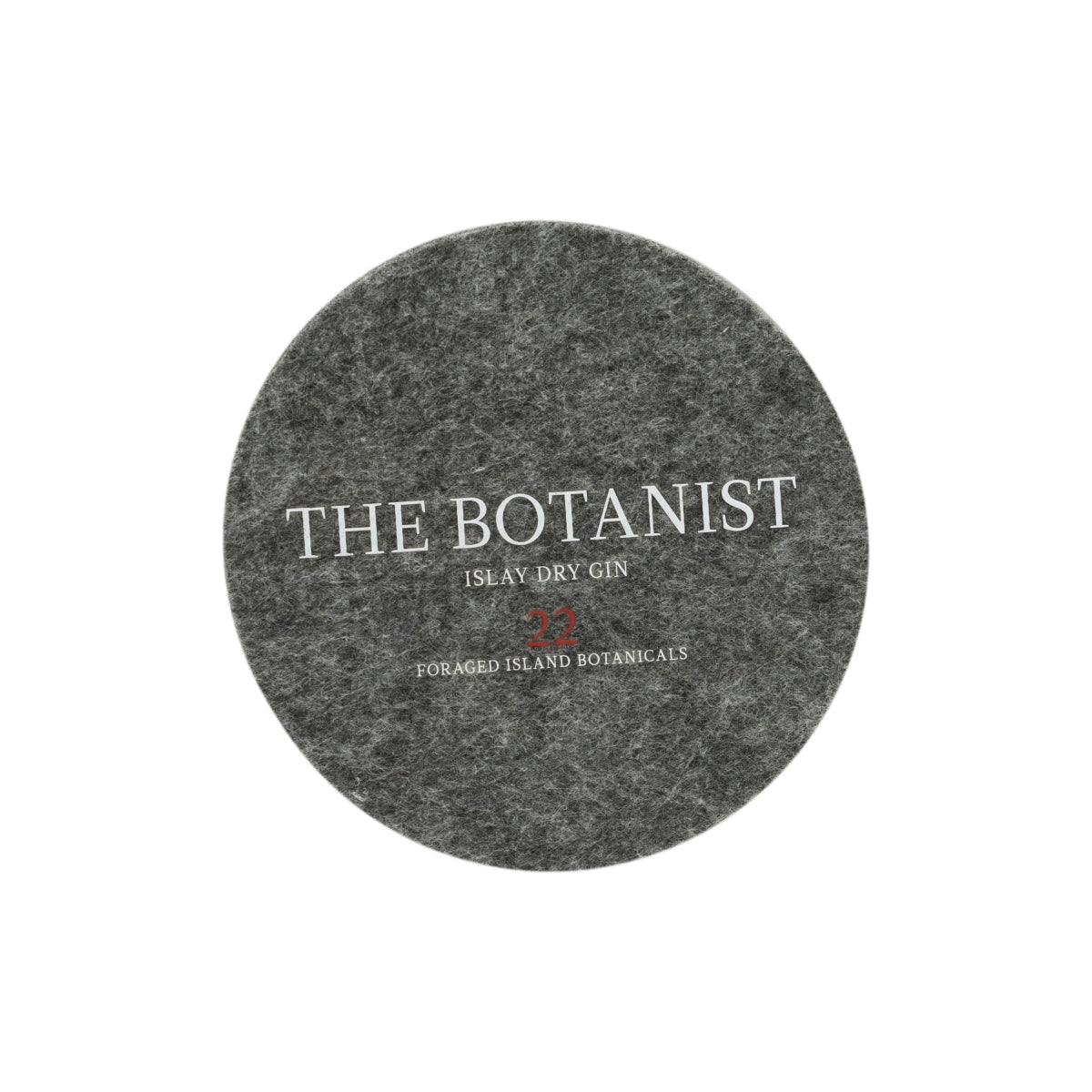 The Botanist Gin Sottobicchiere per bicchiere in feltro grigio 10 cm Sottobicchiere da birra Tavolo – Vista 2