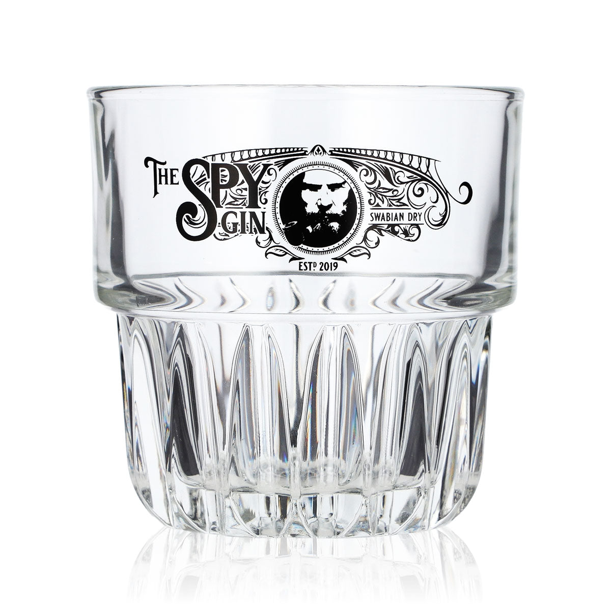 The Spy Gin Bicchiere da gin 0,37 l Tumbler Bicchiere da whisky Old Fashioned Lowball Copa Tonic