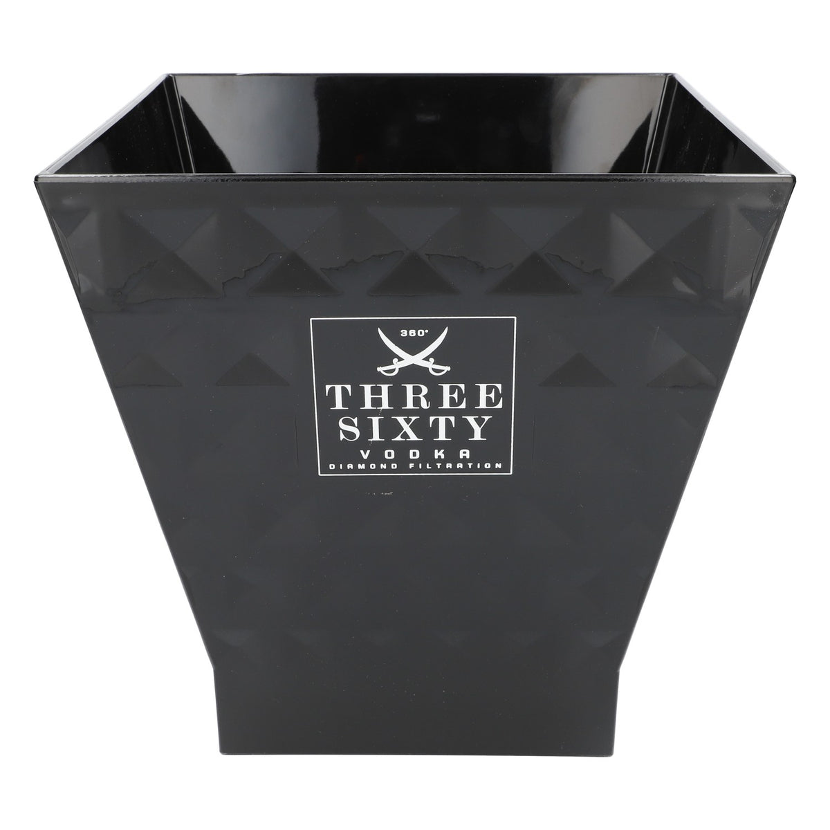 Three Sixty Raffredda bottiglie Design cristallo Raffredda bevande Contenitore per cubetti di ghiaccio – Vista 3