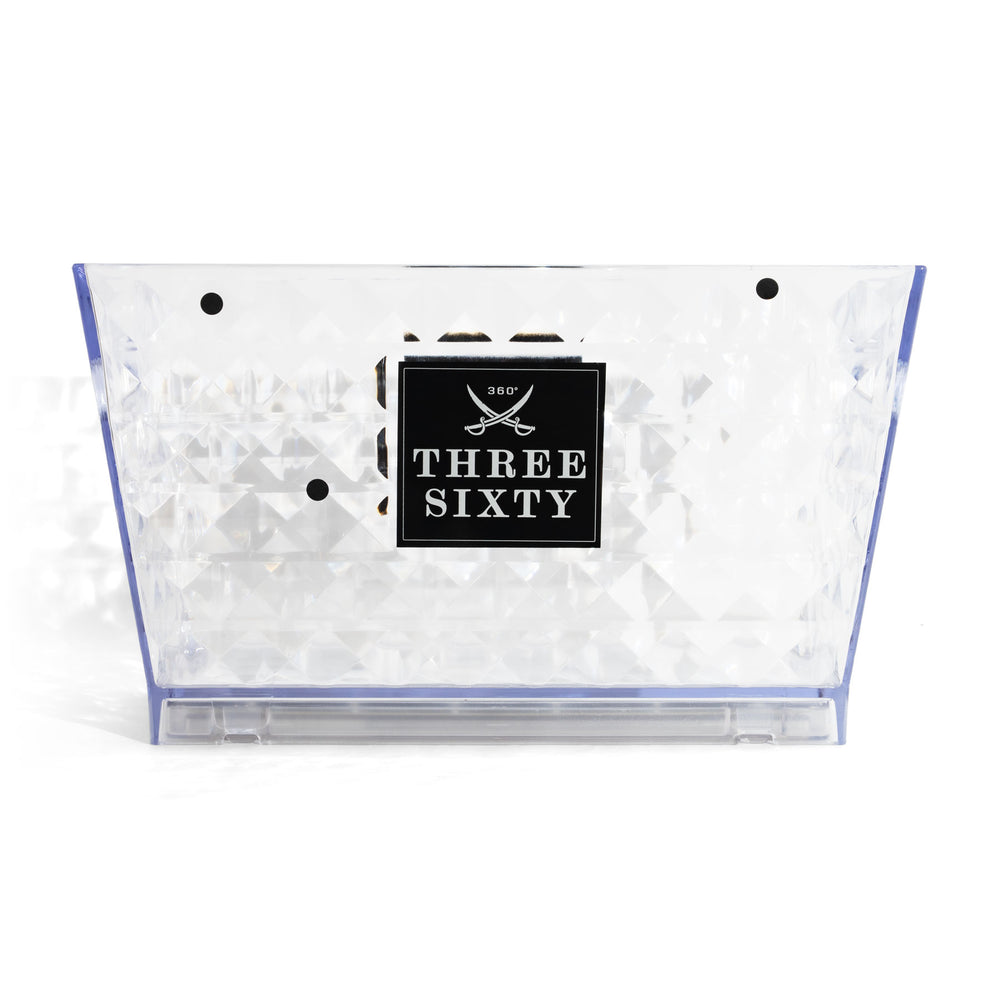 Three Sixty Raffreddatore Magnum LED Raffreddatore per bottiglie Contenitore per cubetti di ghiaccio Maxi 3 l Gastro