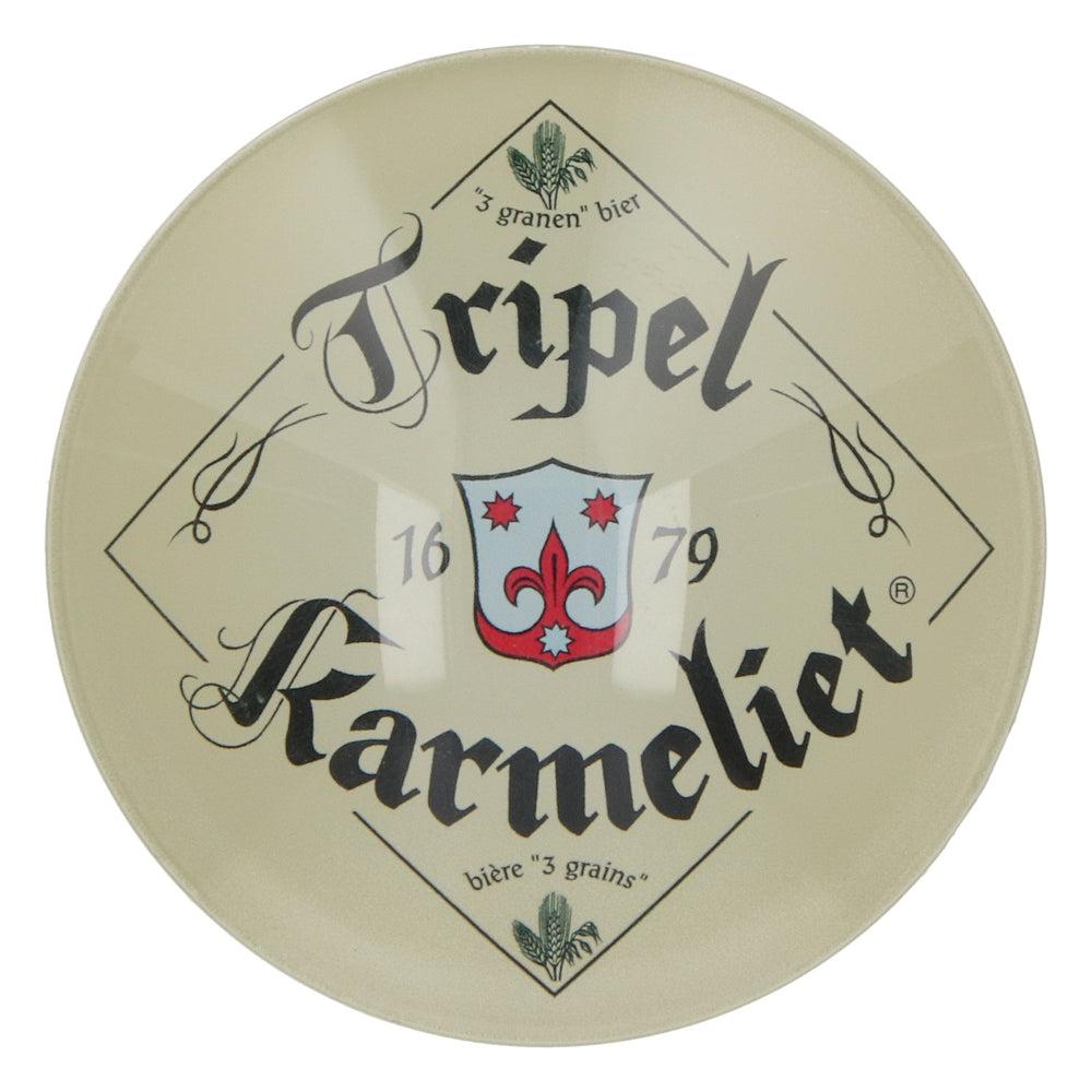 Targhetta per rubinetto da birra Tripel Karmeliet "Medallion"