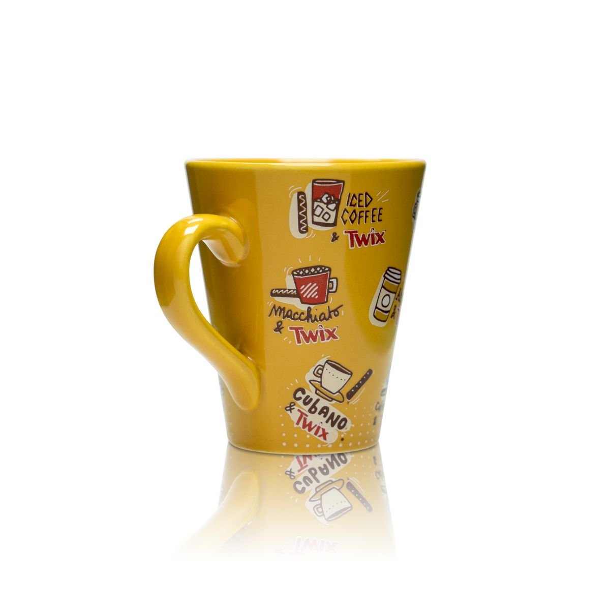 Twix  Tazza da caffè in vetro 0,28 l Tazza da tè Tazza da cioccolata calda Stoviglie – Vista 2