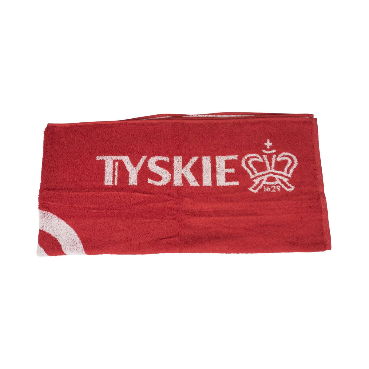 Asciugamano Tyskie 142x70 cm cotone doccia bagno piscina spiaggia sport