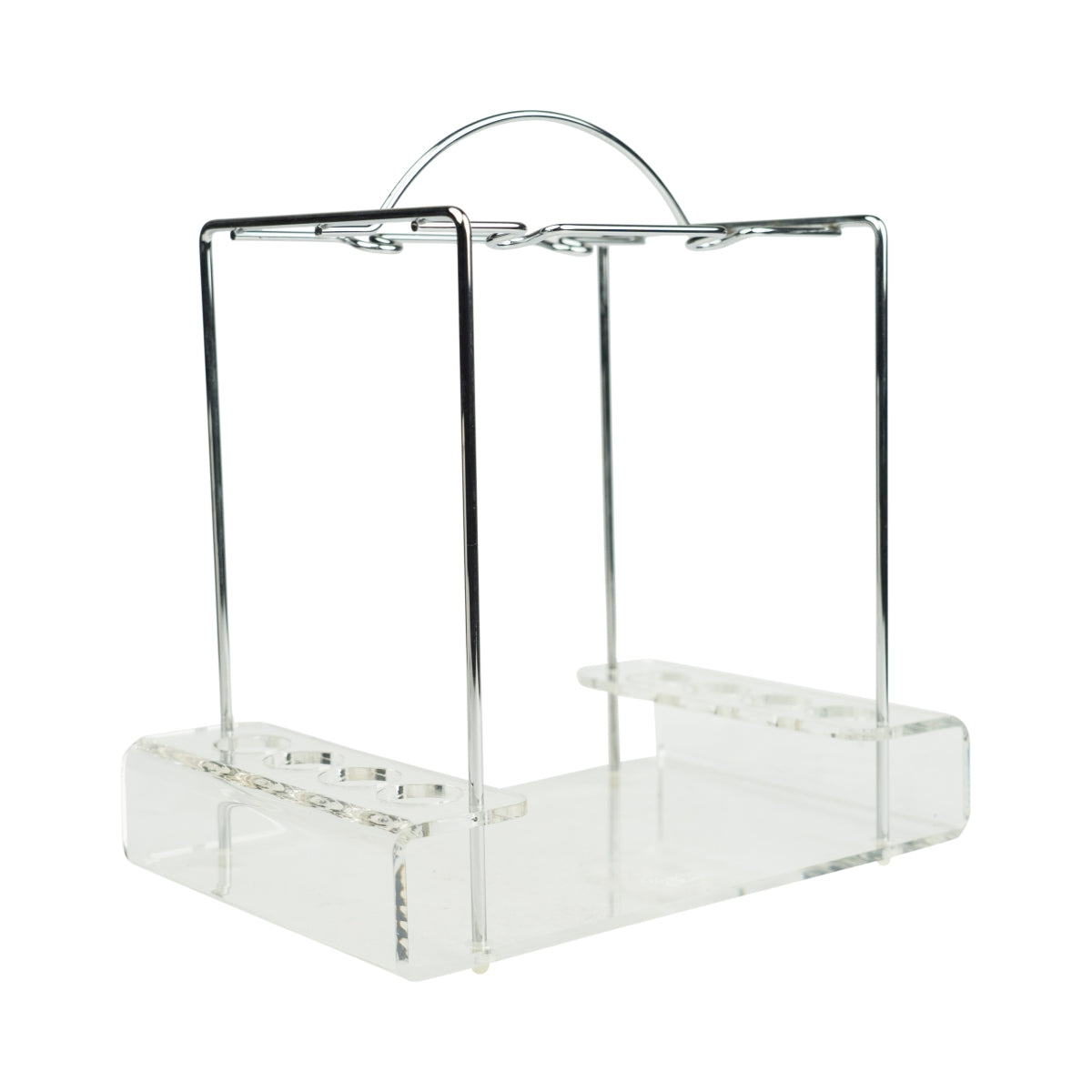 Underberg Vassoio portabottiglie per 8 bottiglie + 4 bicchieri Glorifier Display Bar