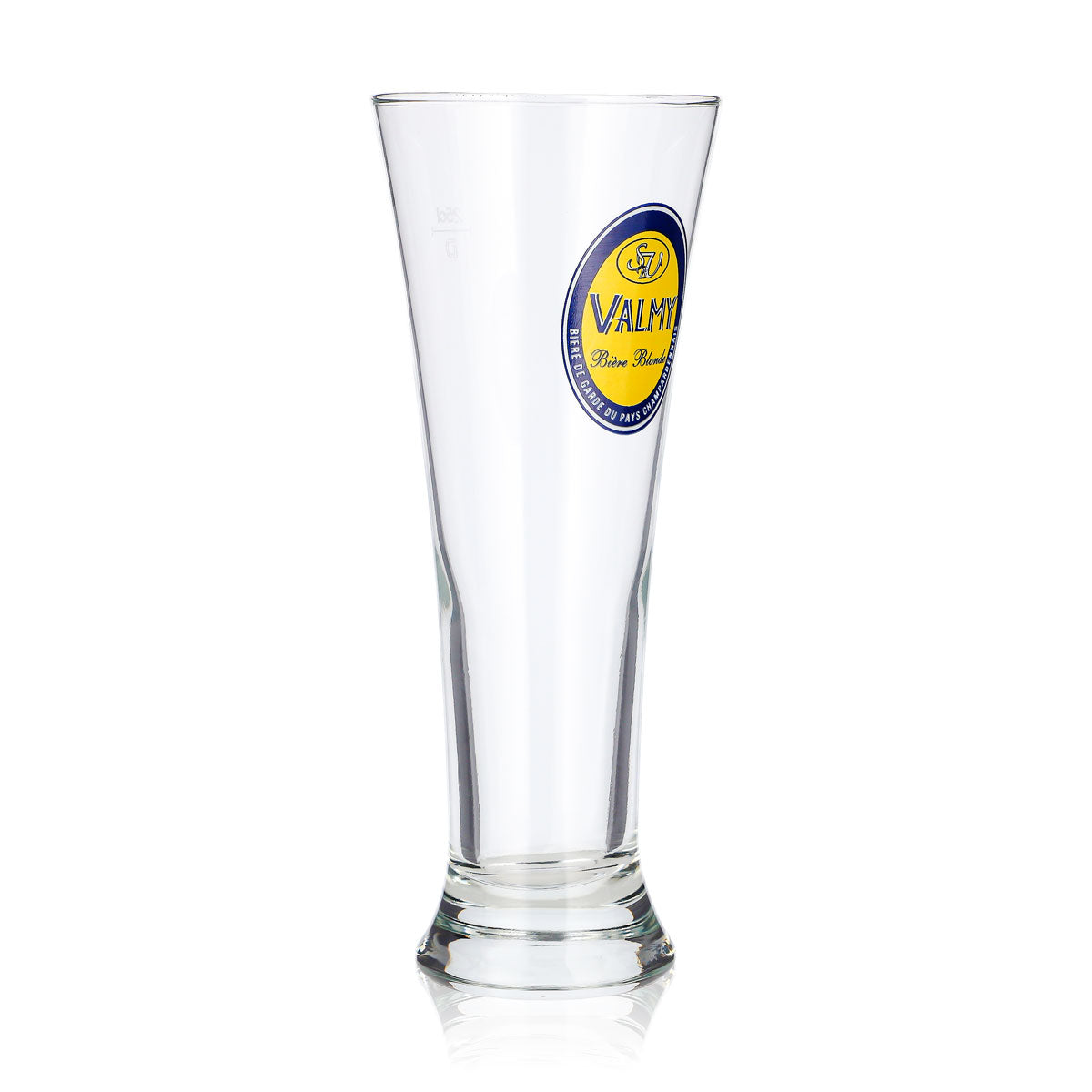 Bicchiere da birra Valmy da 0,25 l, a forma di coppa, con logo giallo, per long drink, Durabor – Vista 2