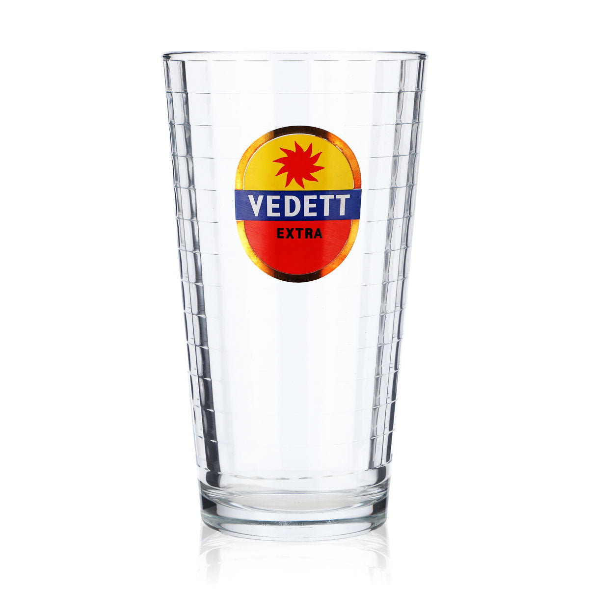 Bicchieri da birra Vedett 0,33 l Belgium Craft "Extra" giallo/rosso