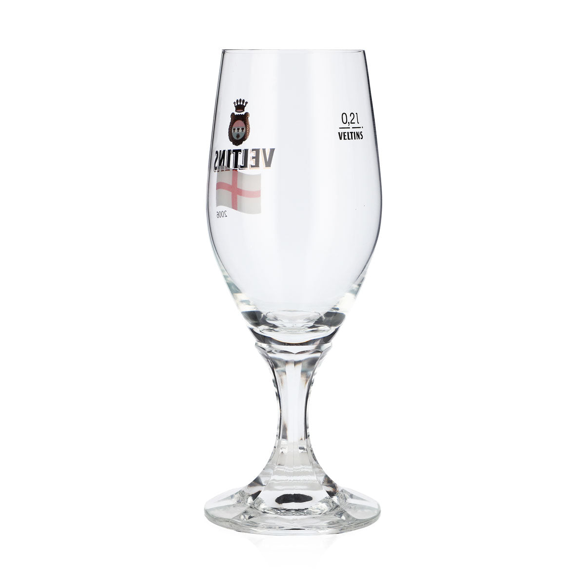 Bicchiere da birra Veltins da 0,2 l, bicchiere a coppa, edizione speciale Mondiali 2006 Inghilterra, bicchiere da birra, bicchiere da Pils – Vista 3