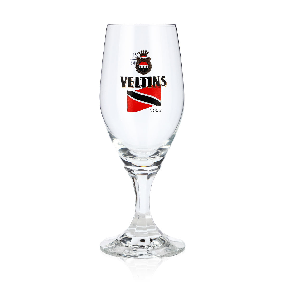 Bicchiere da birra Veltins da 0,2 l, bicchiere a coppa, Coppa del Mondo 2006, Trinidad e Tobago, edizione speciale, pinta