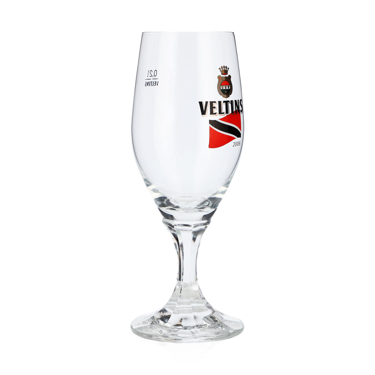 Bicchiere da birra Veltins da 0,2 l, bicchiere a coppa, Coppa del Mondo 2006, Trinidad e Tobago, edizione speciale, pinta – Vista 2