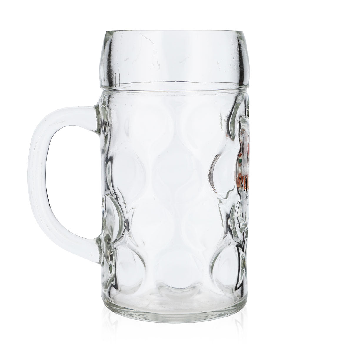 Bicchiere da birra Veltins da 1 l, boccale da birra, modello Kontur, merce di seconda scelta, usato, boccale da birra, Seidel, Humpen – Vista 3