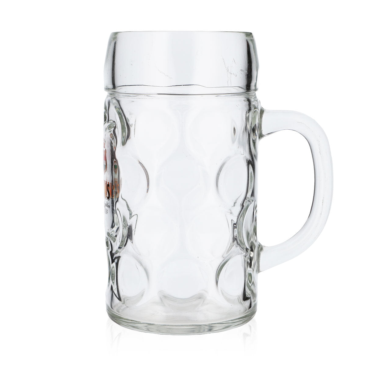 Bicchiere da birra Veltins da 1 l, boccale da birra, modello Kontur, merce di seconda scelta, usato, boccale da birra, Seidel, Humpen – Vista 5