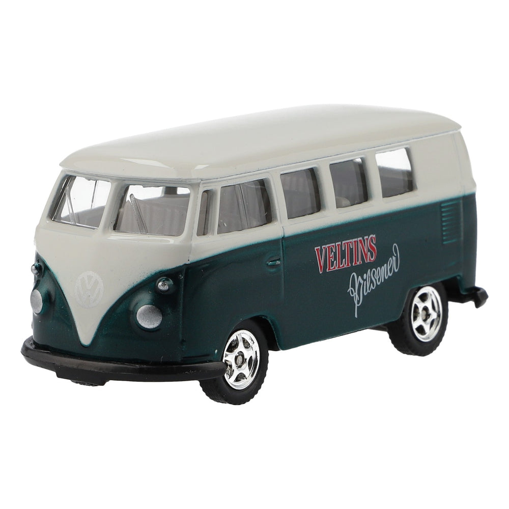 Modellino di auto Veltins Bier Bulli Auto in miniatura VW Bus Scala ferroviaria 1:64