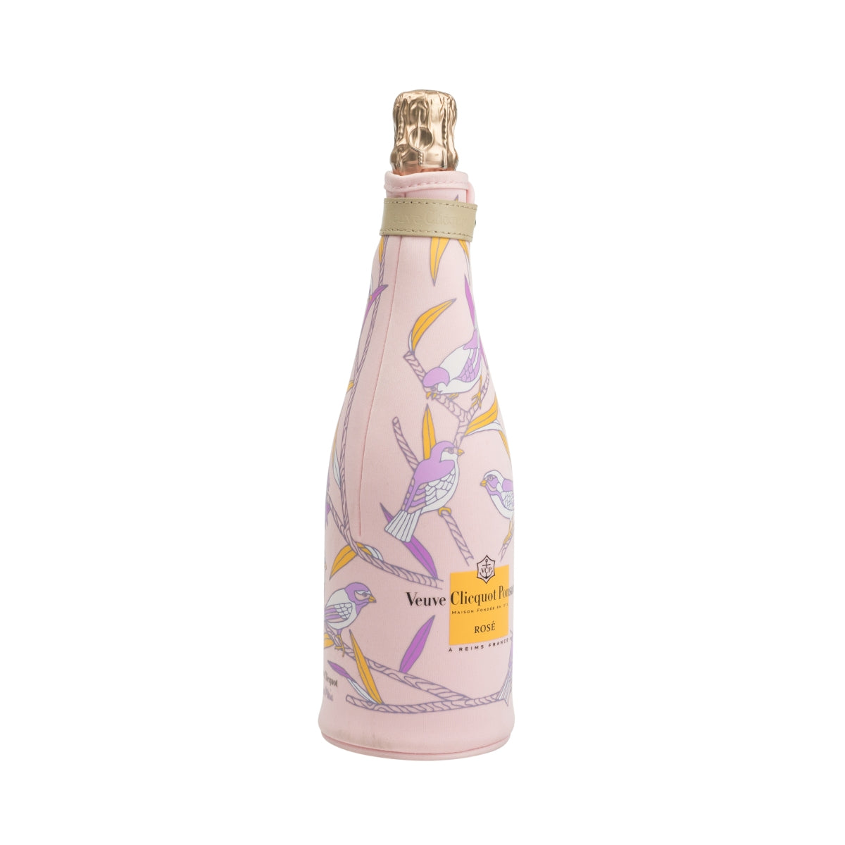 Copri bottiglia per champagne Veuve Clicquot Rose Flowers Ice Jacket – Vista 2