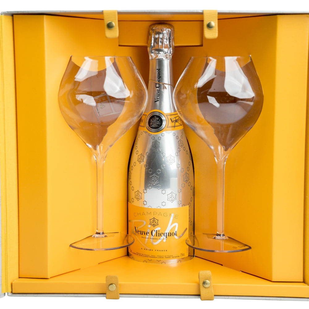Set da picnic Veuve Clicquot Champagne Bicchieri Edel Rich Regalo Picnic