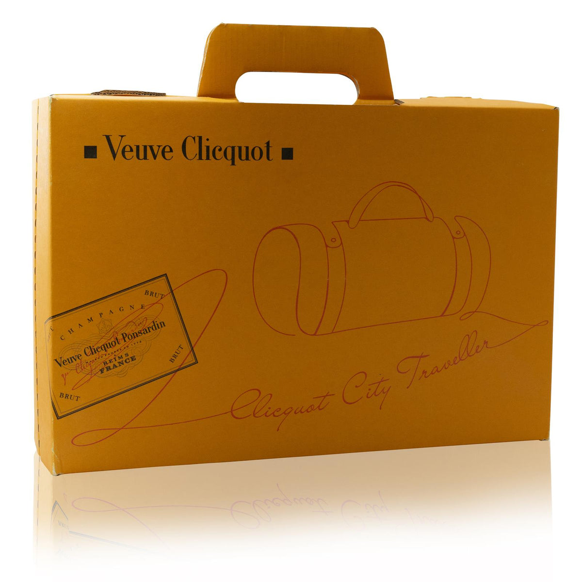 Borsa termica per champagne Veuve Clicquot 0,375 l con scatola di cartone – Vista 2