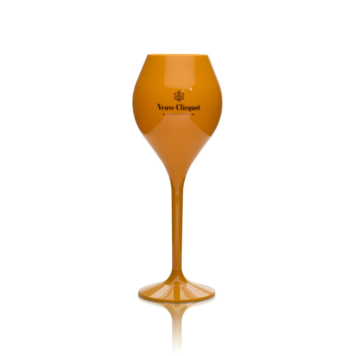 Veuve Clicquot Bicchiere con stelo in plastica 0,2 l Calice Bicchieri da champagne e spumante Gastronomia