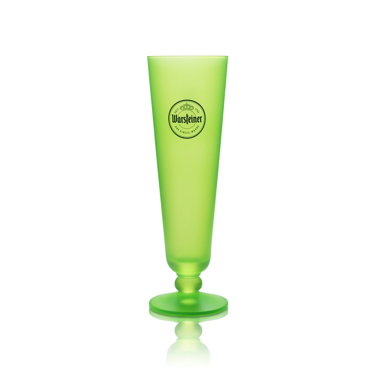 Bicchiere da birra Warsteiner 0,2 l Neon Tulipano verde Coppa Bicchieri da collezione Edizione Pride