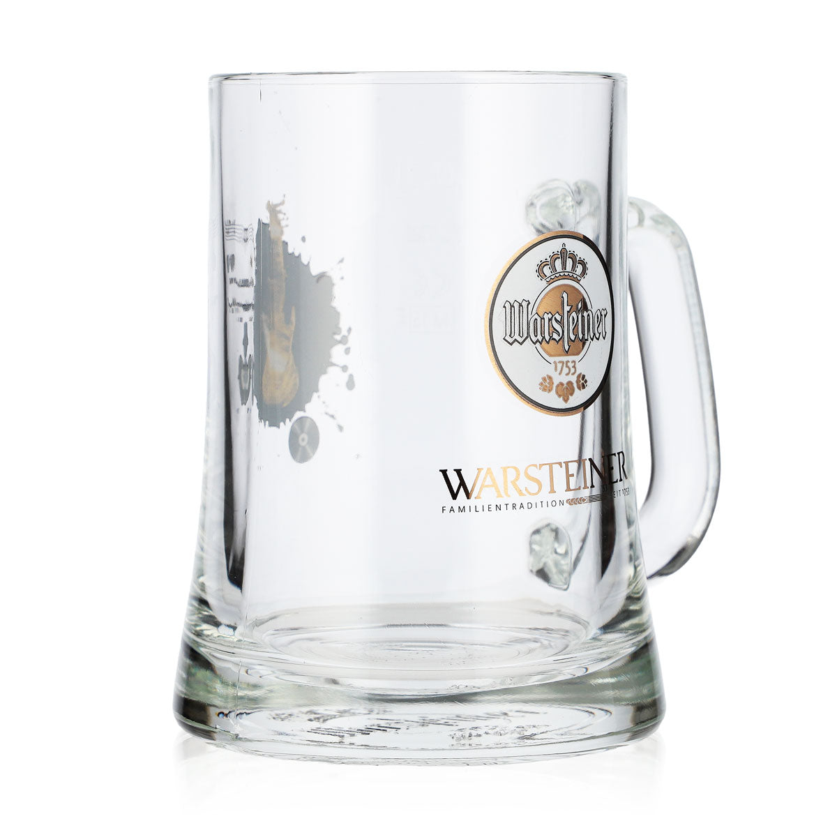Bicchiere da birra Warsteiner da 0,3 l, design musicale in edizione limitata "Chitarra" Rastal – Vista 2
