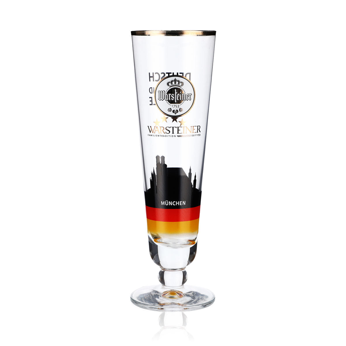 Bicchiere da birra Warsteiner Bicchiere da birra Bicchiere da collezione 0,2 l Coppa Monaco di Baviera Germania