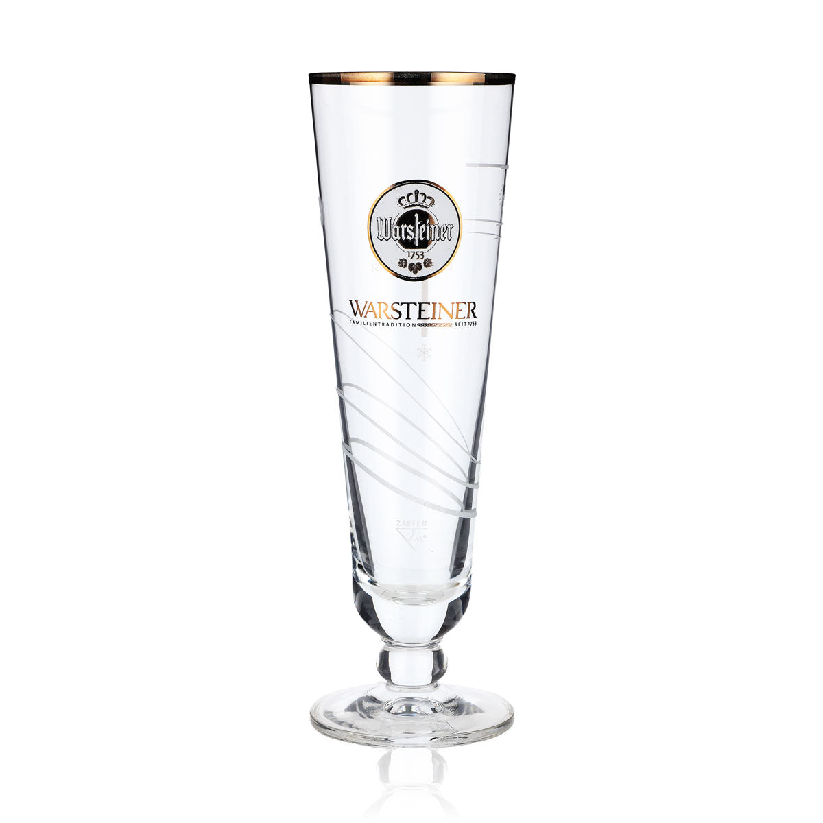 Bicchiere da birra Warsteiner Bicchieri da birra Istruzioni Bicchiere da birra con temperatura colorata "Z"