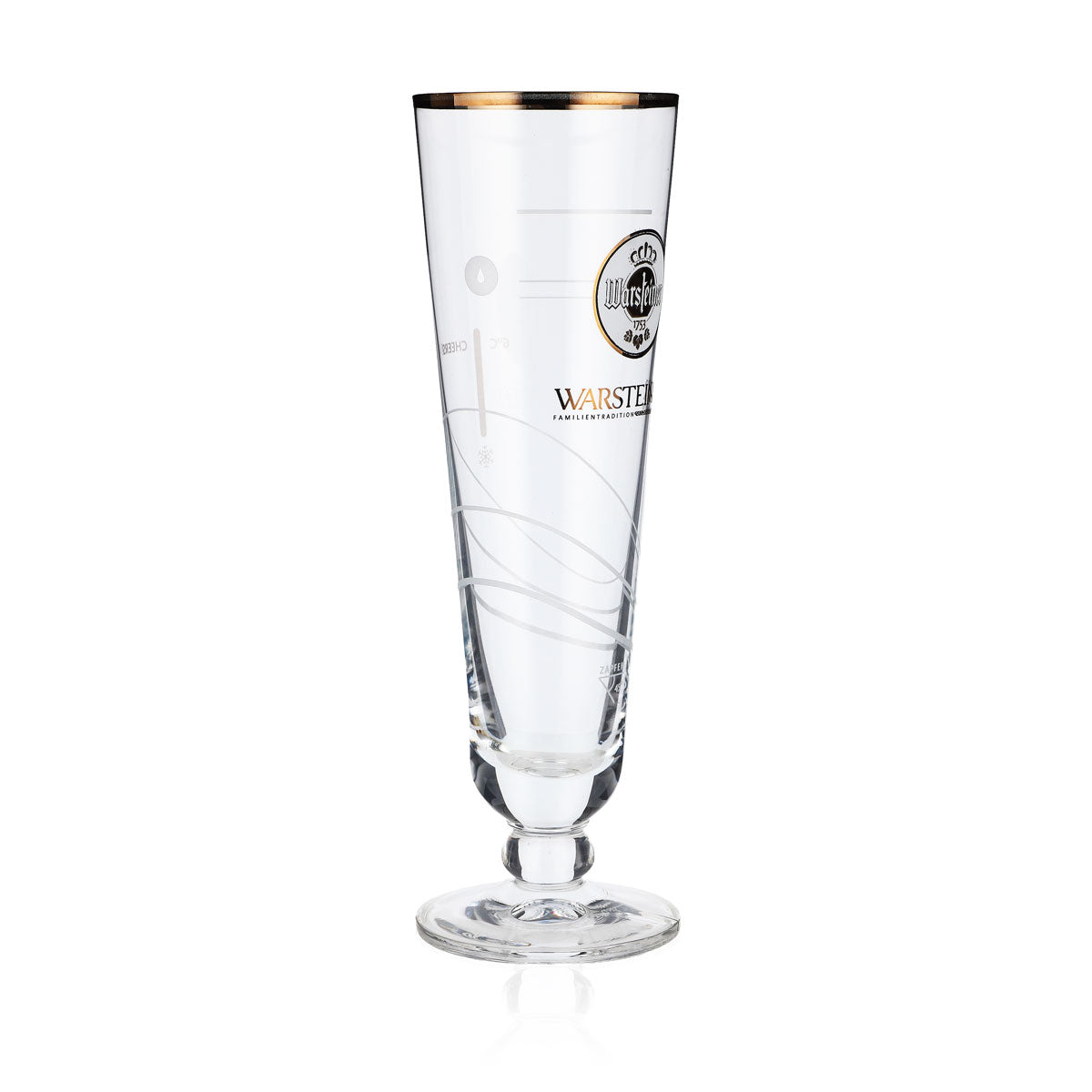 Bicchiere da birra Warsteiner Bicchieri da birra Istruzioni Bicchiere da birra con temperatura colorata "Z" – Vista 2