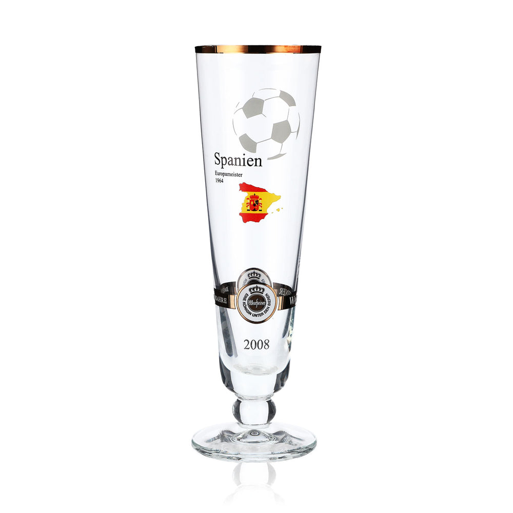 Bicchieri da birra Warsteiner Edizione annuale EM 2008 Bicchiere Nazione "Spagna"