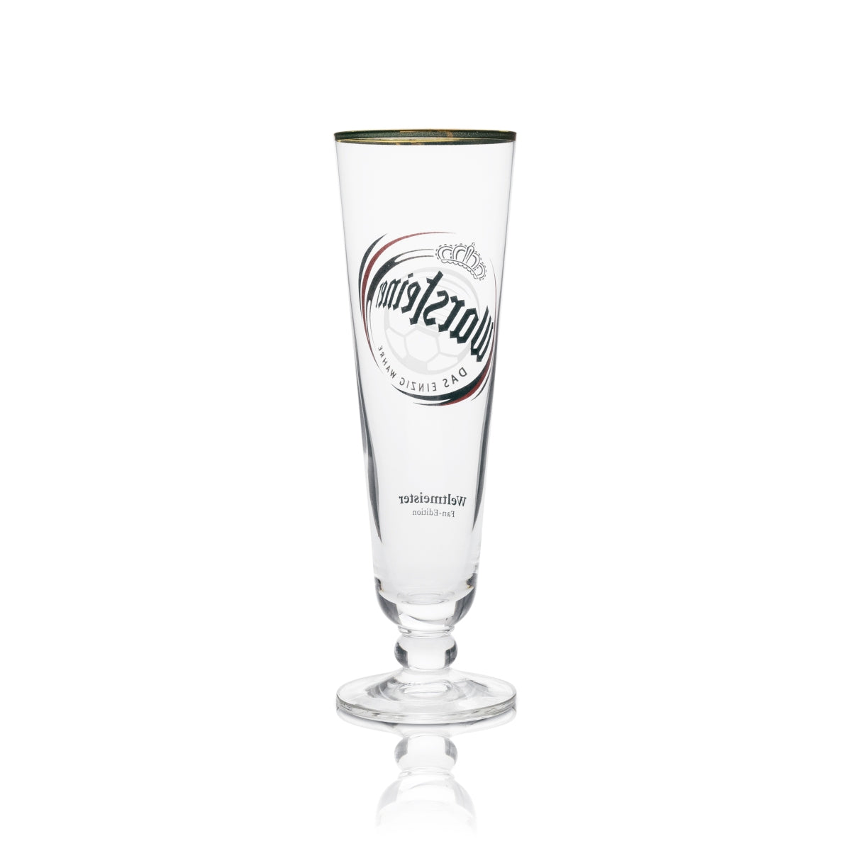 6 bicchieri da birra Warsteiner Tulipano Edizione speciale Fan Edition Campione del mondo 300 ml – Vista 3