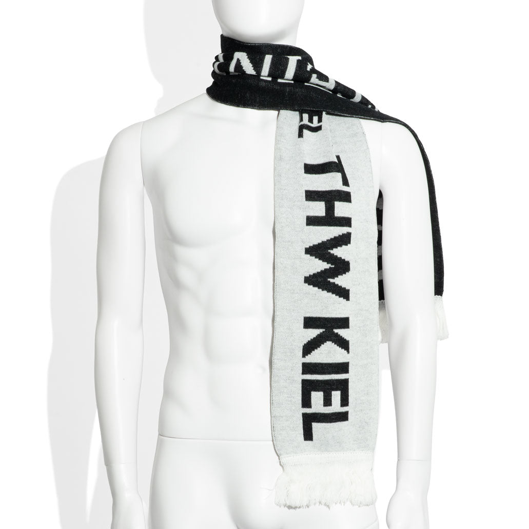 Sciarpa Warsteiner Bier Sciarpa da tifoso Sciarpa di lana THW Kiel Inverno Sci – Vista 2