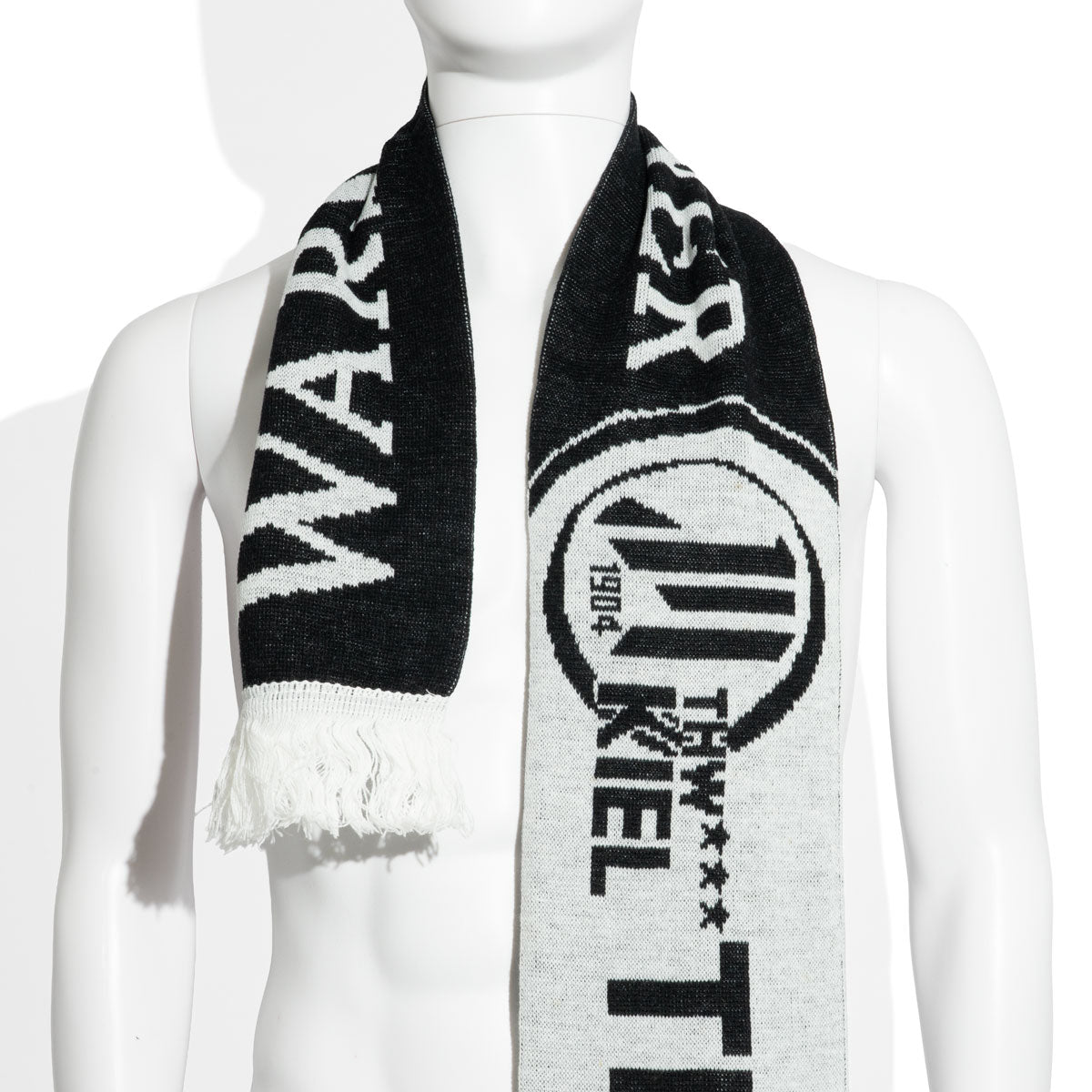 Sciarpa Warsteiner Bier Sciarpa da tifoso Sciarpa di lana THW Kiel Inverno Sci – Vista 3