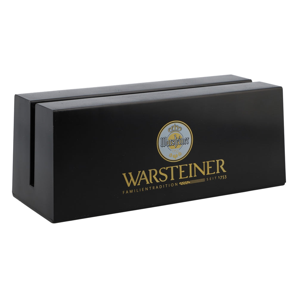 Warsteiner Birra Espositore da tavolo Portacarte Espositore Decorazione da tavola