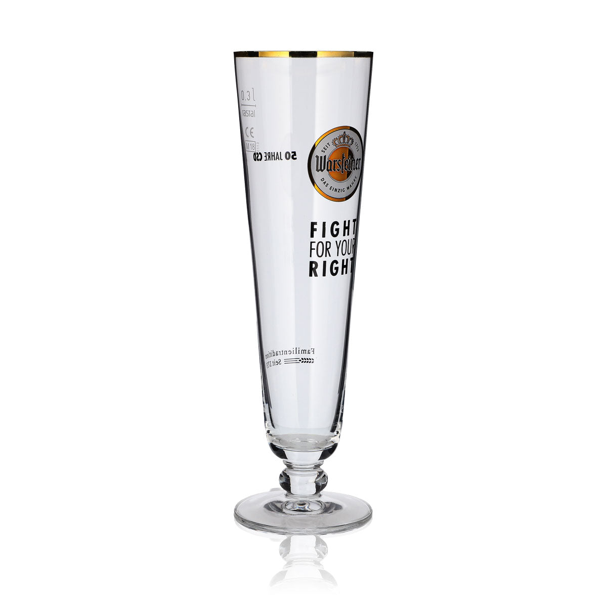 Bicchiere da birra Warsteiner Bicchieri Bicchiere da birra a tulipano Edizione speciale "CSD 2019" 0,3 l – Vista 2