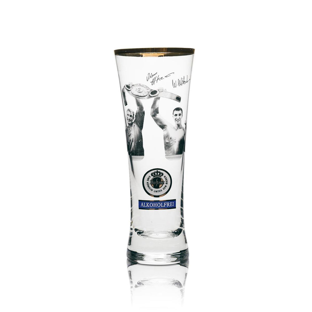 Bicchiere da birra Warsteiner Klitschko Pokal Bicchiere da collezione Analcolico Bicchieri Edizione speciale