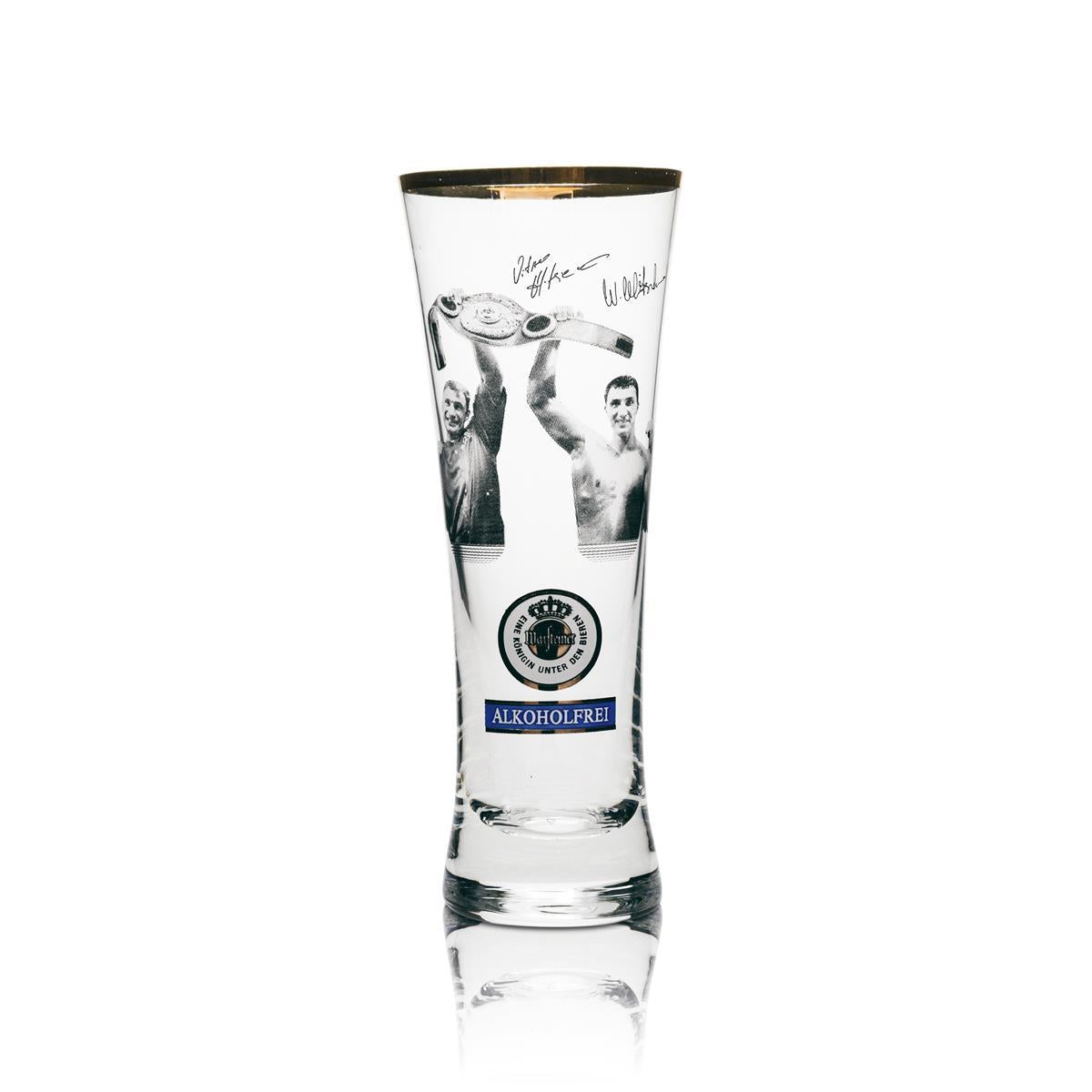 Bicchiere da birra Warsteiner Klitschko Pokal Bicchiere da collezione Analcolico Bicchieri Edizione speciale