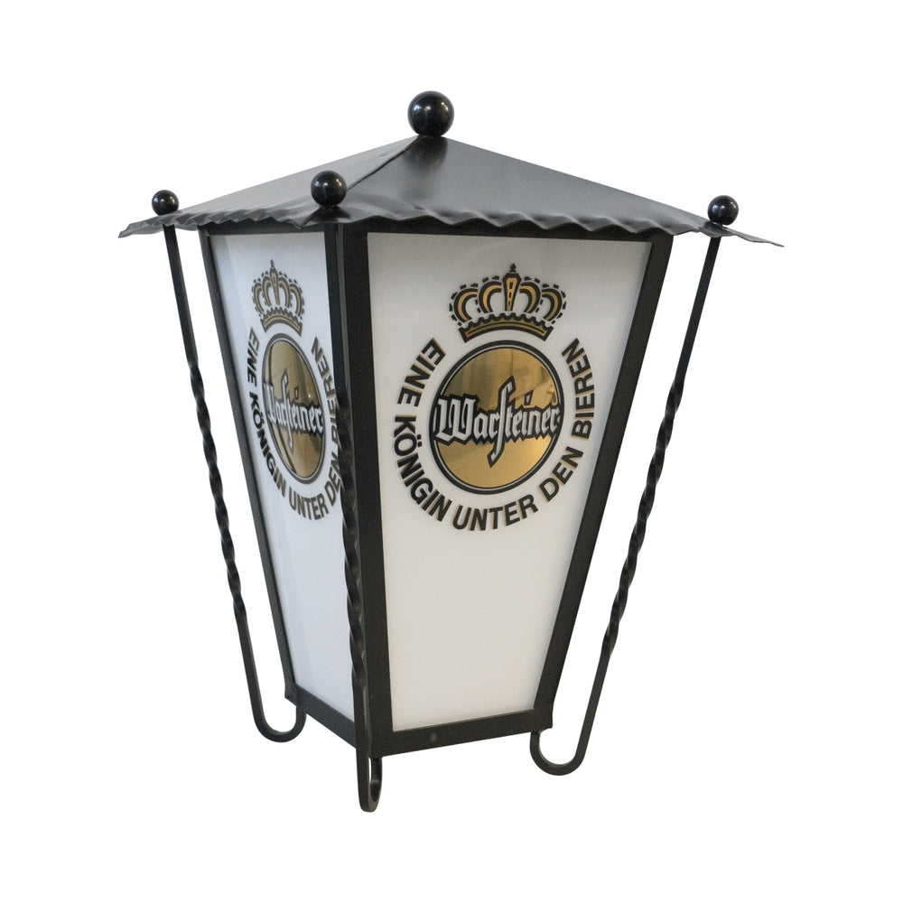 Lanterna Warsteiner Lampada in ghisa per esterni Bar gastronomico Birreria all'aperto Locale