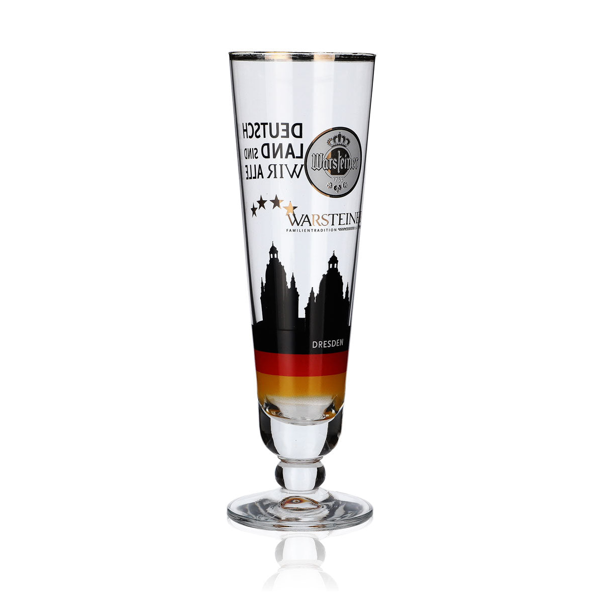 Bicchiere da collezione Warsteiner 0,2 l Coppa Dresda Germania Edizione speciale calcio – Vista 2