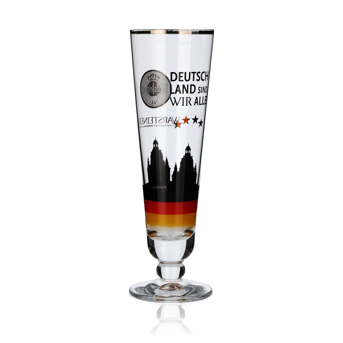 Bicchiere da collezione Warsteiner 0,2 l Coppa Dresda Germania Edizione speciale calcio – Vista 3
