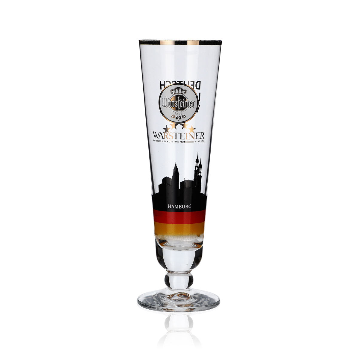 Bicchiere da collezione Warsteiner 0,2 l Coppa Amburgo Germania Calcio Edizione speciale